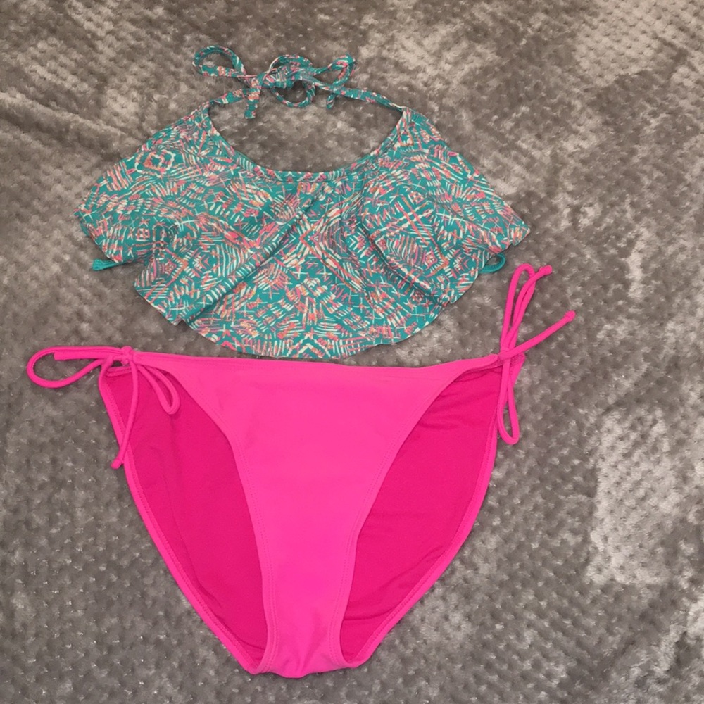 Colorful swim suit